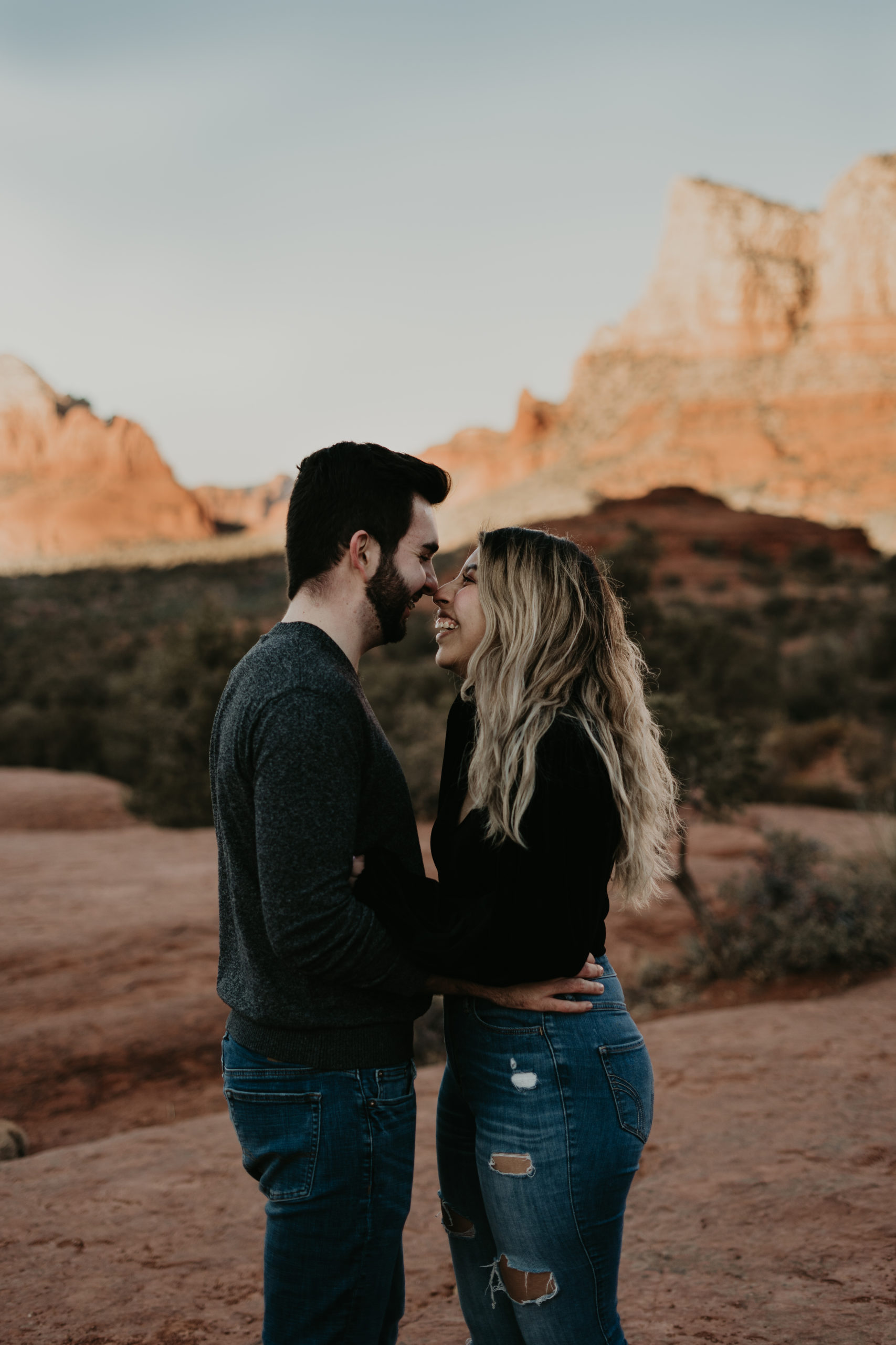 Bell Rock Engagement couples session in Sedona, Arizona